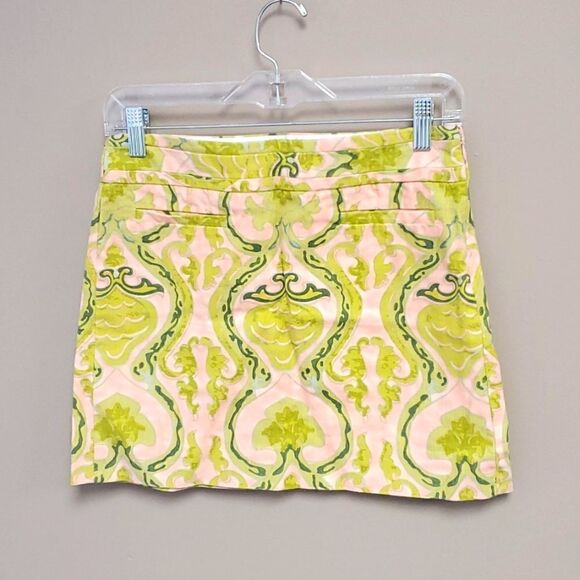 J.
Crew Printed Mini Skirt - Size 2 - Picture 1 of 5